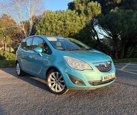 VAUXHALL, MERIVA, MPV, 2012, MANUAL, 1398 (CC), 5 DOORS