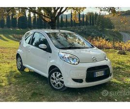CITROEN C1 2010 BIANCA OK NEOPATENTATO