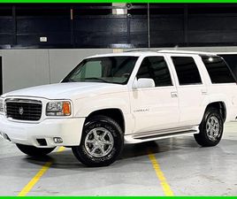 2000 CADILLAC ESCALADE 4WD - RARE FIND! - SAME OWNER FOR 24 YRS - 37K LOW MILES!