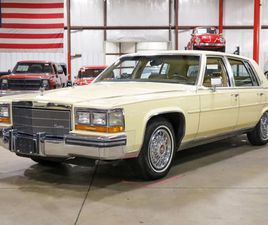 CADILLAC FLEETWOOD 1986 CADILLAC FLEETWOOD