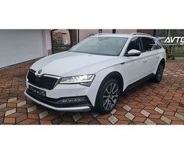 SKODA SUPERB COMBI SCOUT ŠKODA SUPERB 2.0 TDI SCOUT4X4 DSG.VIRTUAL.KLJUKA.MOŽNA MENJAVA