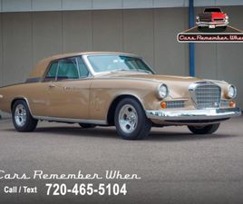 1963 STUDEBAKER GT GRAN TURISMO | SUPERCHARGED 4-SPEED