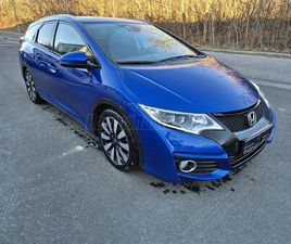 HONDA CIVIC TOURER HONDA CIVIC TOURER 1.8 ELEGANCE (AUTOMATA) XENON-ÜLÉSFŰTÉS-KLÍMA-PARKRADAR-KAMERA-138000KM
