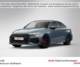 AUDI A3 SPORTBACK RS3 AUDI RS 3 LIMOUSINE*B&O*MATRIX*VIRTUAL*NAVI+*RS-SITZE
