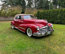 PONTIAC SILVER STREAK 1948 PONTIAC SILVERSTREAK CONVERTIBLE