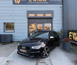 AUDI RS3 400CH DAZA- 2ND MAIN- B&O- TOIT OUVRANT- GARANTIE CONSTRUCTEUR- SIÈGES DIAMANT