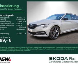 SKODA SUPERB COMBI SPORTLINE 4X4 2.0 TDI DSG LED AHK