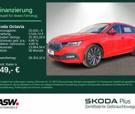 SKODA OCTAVIA COMBI STYLE 2.0TDI DSG LED NAVI AHK PANO