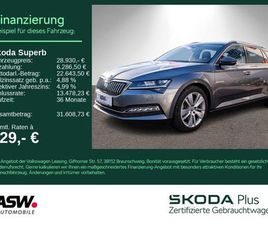 SKODA SUPERB COMBI STYLE 4X4 2,0 TDI DSG LED NAVI AHK