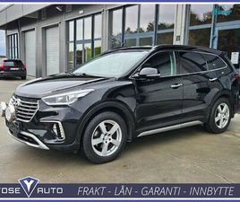 HYUNDAI GRAND SANTA FE 200 HK AUT AWD PREMIUM SKINN NAVI ACC KAM KROK EU 10/26