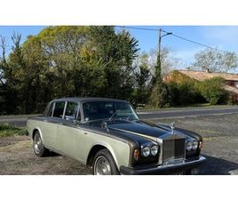 1978 ROLLS ROYCE SILVER SHADOW VERT AUTOMATIQUE, 3 VITESS...