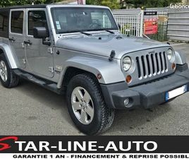 JEEP WRANGLER 2.8 CRD 177 UNLIMITED SAHARA A GAR 1 AN B