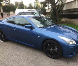 INFINITI G37S COUPÉ 320 CV, 5,8 S, ÉTHANOL, ÉTAT EXCEPTIONNEL, CT VIERGE