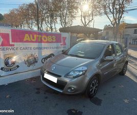 RENAULT CLIO FAIBLE KMS RENAULT CLIO 3 1.2 16V 75CH TOM TOM LIVE 5P