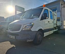 MERCEDES SPRINTER MERCEDES-BENZ SPRINTER BENNE 2,2 CDI 130 CV DOUBLES CABINES 184002 KMS ANNÉE 2015