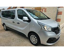 RENAULT TRAFIC RENAULT TRAFIC COMBI L2 9 PLACES DCI 125 PARFAIT ETAT 2 PORTES LATÉRALES ENTRETIEN RÉSEAU 18790E HT