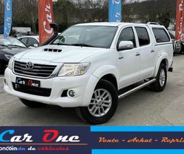 TOYOTA HILUX DOUBLE CABINE TOYOTA HILUX 3.0L 171 D-4D 4WD INVINCIBLE BVA X