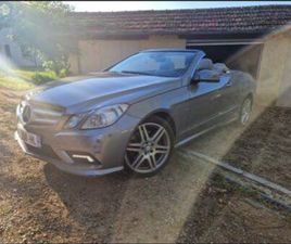 MERCEDES CLASSE E200 CABRIOLET 1.8I 184CV BOÎTE AUTO PACK AMG CT OK ÉCHANGE POSSIBLE