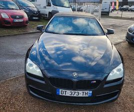 BMW SERIE 6 CABRIOLET 640 BMW SERIE 6 F12 CABRIOLET 3.0L 640D M SPORT BVA 313CH EN TRÈS BON ETAT