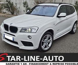BMW X3 XDRIVE 20D BMW X3 F25 LCI XDRIVE 20D 190 M SPORT A TOIT PANO CAM GAR 1 AN B
