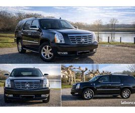 ◊ CADILLAC ESCALADE V8 6.2L – 39 600 KM – FULL OPTIONS – ÉTHANOL – ÉTAT RARE ◊