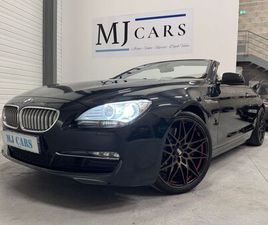 BMW SERIE 6 CABRIOLET 650 BMW SÉRIE 6 CABRIOLET (F12) 650I 4.4I V8 407CH LUXURY BVA8 / HUD / SIÈGES CHAUFFANTS / OPTIONS +++ E