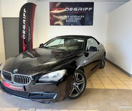 BMW SERIE 6 CABRIOLET 640 BMW SERIE 6 CAB F12 640I 320CH 185G EXCELLIS A