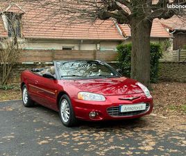 CHRYSLER SEBRING LX CABRIOLET 2.0 141CH 62000KMS ÉTAT EXCEPTIONNEL GARANTIE