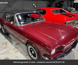 FORD MUSTANG 289 V8 1966 PRIX TOUT COMPRIS