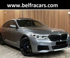 BMW SÉRIE 6 GRAN TURISMO 630D XDRIVE 265CH AUTO. PACK M TOITPANO/CAM360/CUIR/AFFICHTETHAUT/REGVIT...
