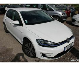 VOLKSWAGEN E-GOLF 7 136 ELECTRIQUE SPORT GRAND GPS 3D CLIM FULL LEDS RADARS USB BLUETOOTH REGULATEUR