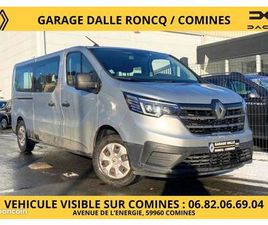 RENAULT TRAFIC 2.0 L 150 CV L2 CLIM CARPLAY RADARS GPS 9 PLACES 1 ÈRE MAIN
