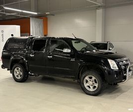 D-MAX PICKUP BE AVOPAKETTIAUTO 4OV 2990CM3 A ** TUONTI-AUTO 1.OM / VETOKOUKKU / NAVI / VAKKARI **