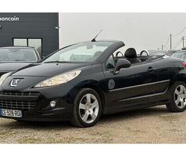 PEUGEOT 207 CC 1.6 HDI 112 CV SÉRIE 64 BVM6 1ÈRE MAIN 175 000 KLM 04/2012 CRIT’AIR 2