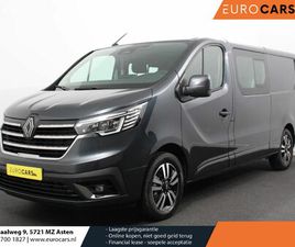 RENAULT TRAFIC CABINE RENAULT TRAFIC 2.0 BLUE DCI 150 AUTOMAAT L2H1 ADV. DUBBELE CABINE NAVIGATIE AIRCO LICHTMETALEN VELGEN BETIMMERING TREKHAAK CAMERA PARKEER SENSOREN DAB