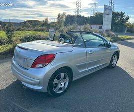 ◊ PEUGEOT 207 CC 1.6 HDI 112 CH - DIESEL - PHASE 2 - DÉCAPOTABLE GRIS