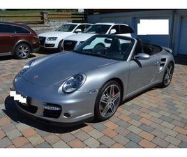 PORSCHE 911 CABRIOLET 997 TURBO PORSCHE 997 TURBO CABRIO GT SILBER 2.HAND