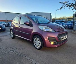 PEUGEOT 107 2014 (63) - 1.0 12V ACTIVE EURO 5 5DR
