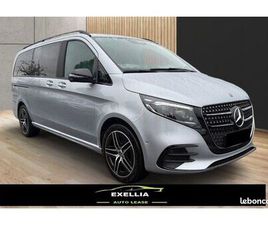 MERCEDES CLASSE V V 300 MERCEDES BENZ CLASSE V 300 D 237 CH AMG LINE LONG 8 PLACES, CAMERA 360, DISTRONIC, BURMESTER, PANO, ATTELAGE, PORTES ÉLECTRIQUES TVA RÉCUPÉRABLE