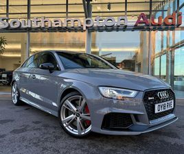AUDI A3 SPORTBACK RS3 2018 (18) - 2.5 TFSI SALOON 4DR PETROL S TRONIC QUATTRO EURO 6 (START/STOP) (400 PS)