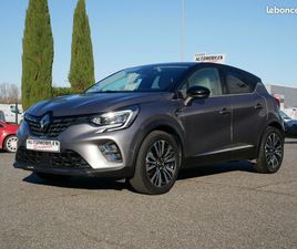 RENAULT CAPTUR TCE 140 INITIALE PARIS EDC + TOIT OUVRANT+ ROUE SECOURS 50400KMS GRIS MÉTAL 2021