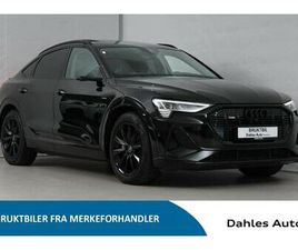 AUDI E-TRON SPORTBACK S 55 S LINE MATRIX/PANO/HUD/NIGHT VISION/KJØLING I SETER