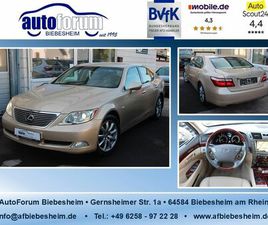 LEXUS LS 460 SOFTCLOSE*R-KAMERA*MEMORY*SITZBELÜ.*XENON