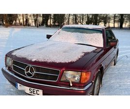 1989 MERCEDES SEC SERIES W126 420 SEC