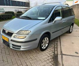 FIAT ULYSSE 2.0-16V EMOTION 7 PERSOONS ROYAL BLUE CRUISE AIRCO