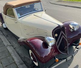 CITROEN TRACTION 7C CABRIOLET MERSCH - 1936