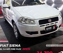 FIAT SIENA FIAT SIENA ATTRACTIVE 1.4 FIRE FLEX 8V 4P 2012