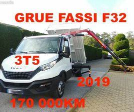 IVECO BENNE GRUE 35C16 DE 2019 AVEC 170 000KM