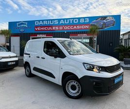 PEUGEOT PARTNER ASPHALT BLUEHDI BLUEHDI 100 CH 1ERE MAIN 06/2020 GPS CARPLAY+CAMERA