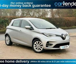 RENAULT ZOE R135 R135 52KWH ICONIC AUTO 5DR (I, RAPID CHARGE)